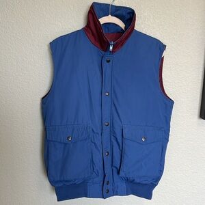 Vintage Outdoor Exchange Men’s Puffy Down Reversible Vest Size M